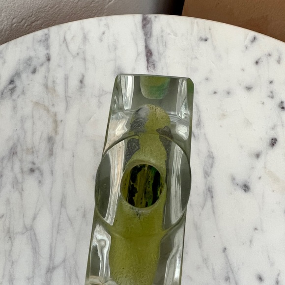 Vintage Antique Chinese Opium Snuff Bottle Reverse Painted Crystal Bird Flowers - Picture 13 of 16